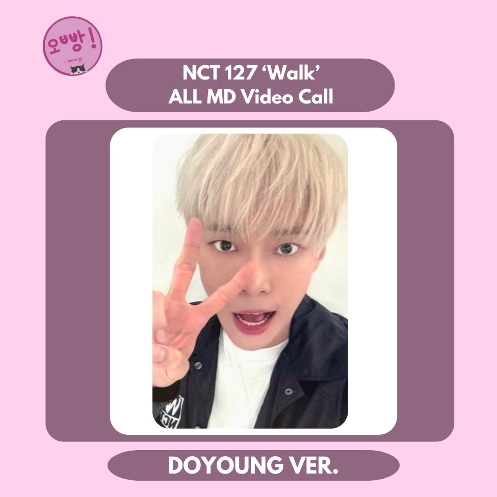 NCT 127 - [WALK] ALL MD VIDEO CALL PHOTOCARD