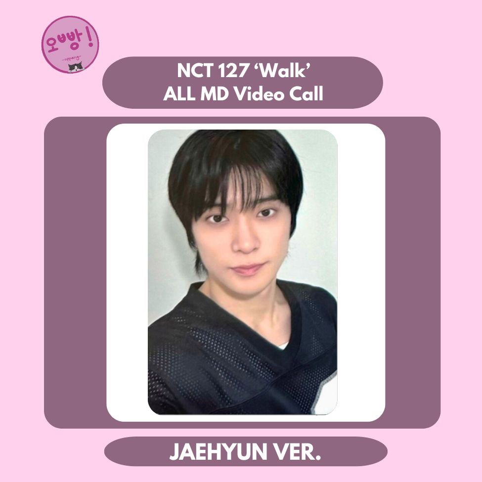 NCT 127 - [WALK] ALL MD VIDEO CALL PHOTOCARD