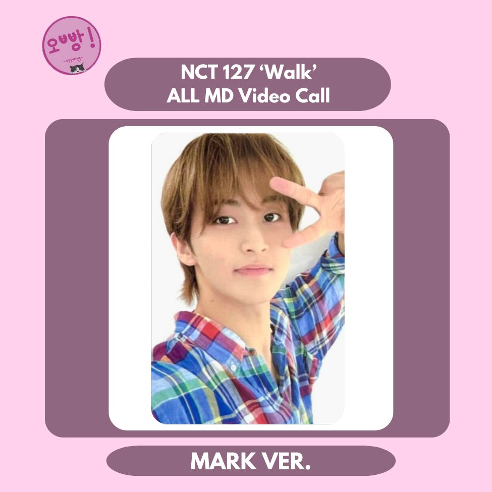 NCT 127 - [WALK] ALL MD VIDEO CALL PHOTOCARD