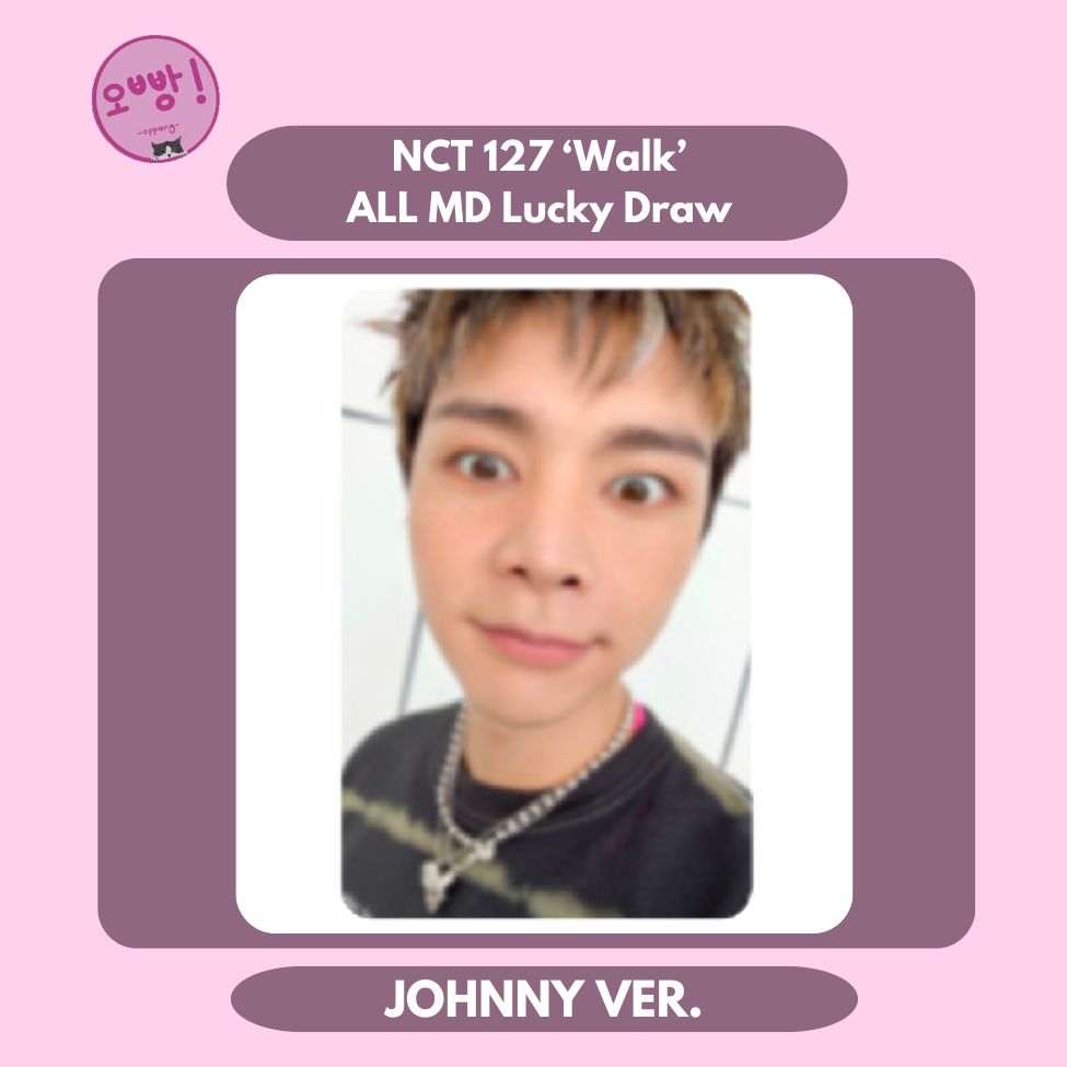 NCT 127 - [WALK] ALL MD LUCKY DRAW PHOTOCARD