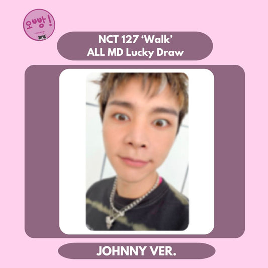 NCT 127 - [WALK] ALL MD LUCKY DRAW PHOTOCARD