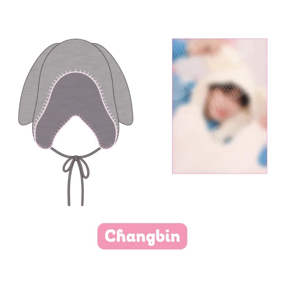 STRAY KIDS - 5TH FANMEETING OFFICAL MD [SKZ 5'CLOCK] SKZOO BEANIE