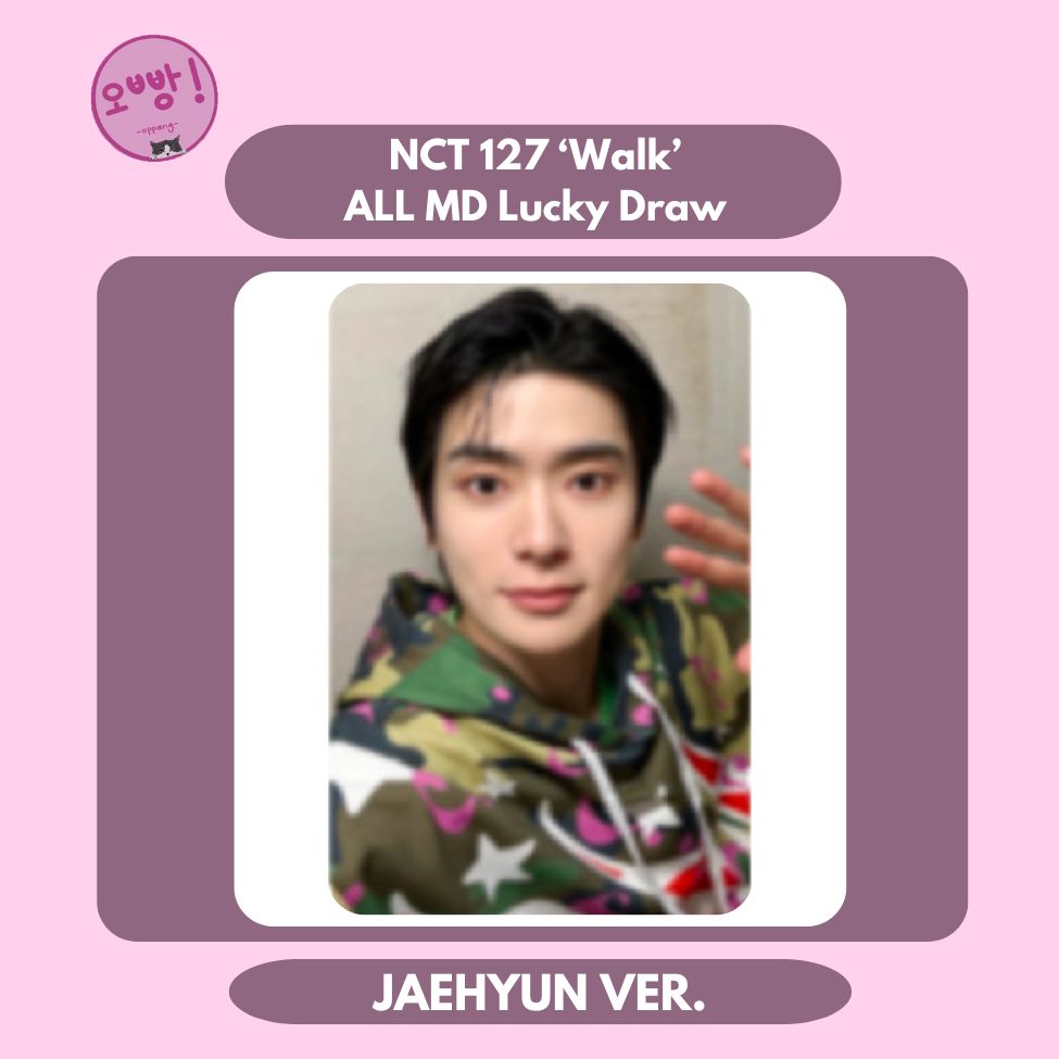 NCT 127 - [WALK] ALL MD LUCKY DRAW PHOTOCARD