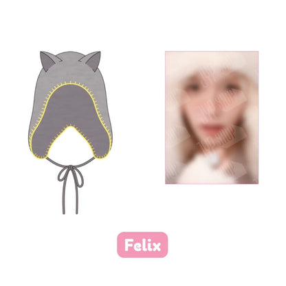 STRAY KIDS - 5TH FANMEETING OFFICAL MD [SKZ 5'CLOCK] SKZOO BEANIE