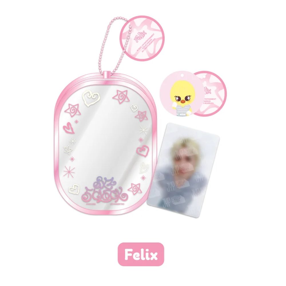 STRAY KIDS - 5TH FANMEETING OFFICAL MD [SKZ 5'CLOCK] CLEAR POUCH
