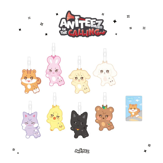 [PRE-ORDER] ATEEZ - OFFICIAL MD [ANITEEZ IN THE CALLING] PVC LUGGAGE TAG