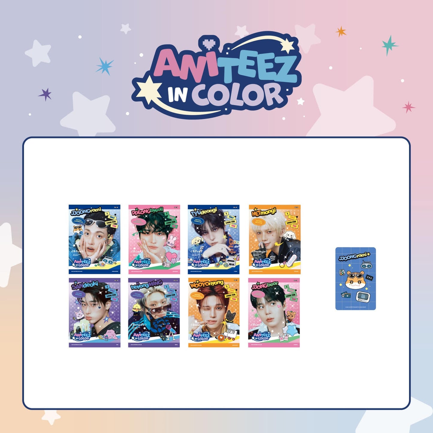 [PRE-ORDER] ATEEZ - OFFICIAL MD [ANITEEZ IN COLOR] MINI PHOTOBOOK