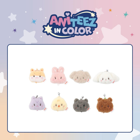 [PRE-ORDER] ATEEZ - OFFICIAL MD [ANITEEZ IN COLOR] (RANDOM) LINKABLE FACE KEYRING