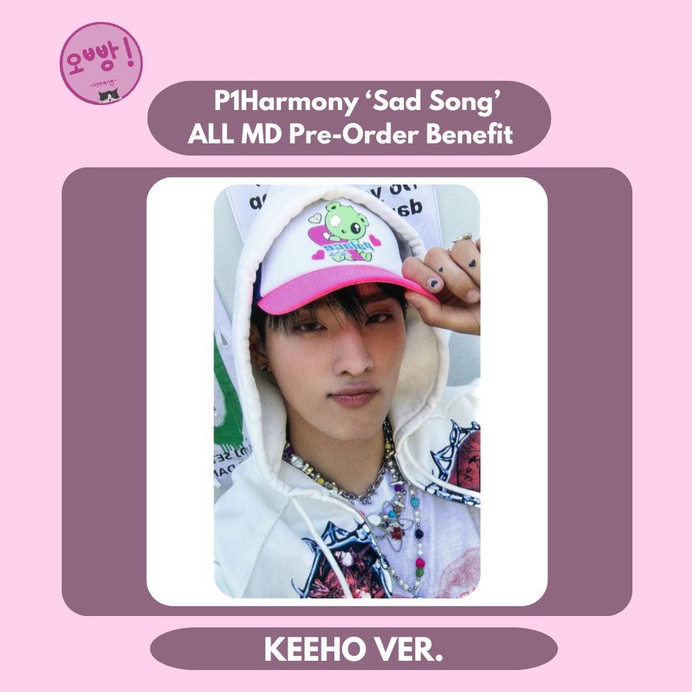 P1HARMONY - [SAD SONG] ALL MD PRE-ORDER BENEFIT PHOTOCARD