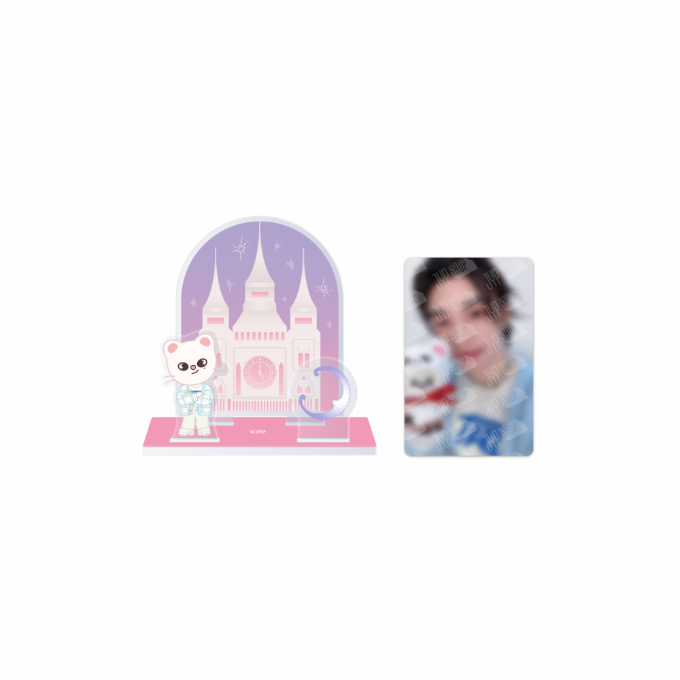 STRAY KIDS - 5TH FANMEETING OFFICAL MD [SKZ 5'CLOCK] SECRET ACRYLIC STAND