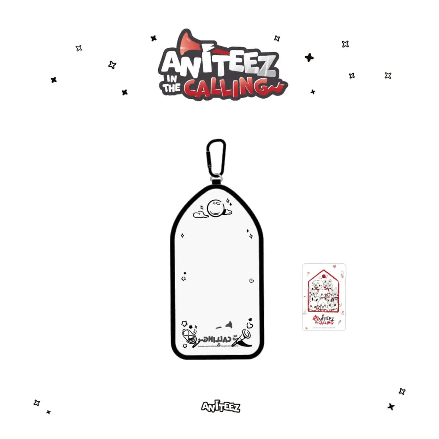 [PRE-ORDER] ATEEZ - OFFICIAL MD [ANITEEZ IN THE CALLING] PVC DOLL POUCH