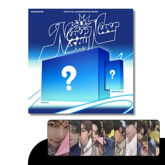 ZEROBASEONE - 1ST FULL ALBUM [NEVER SAY NEVER] (PHOTOBOOK VER.) (+APPLEMUSIC PRE-ORDER BENEFIT)