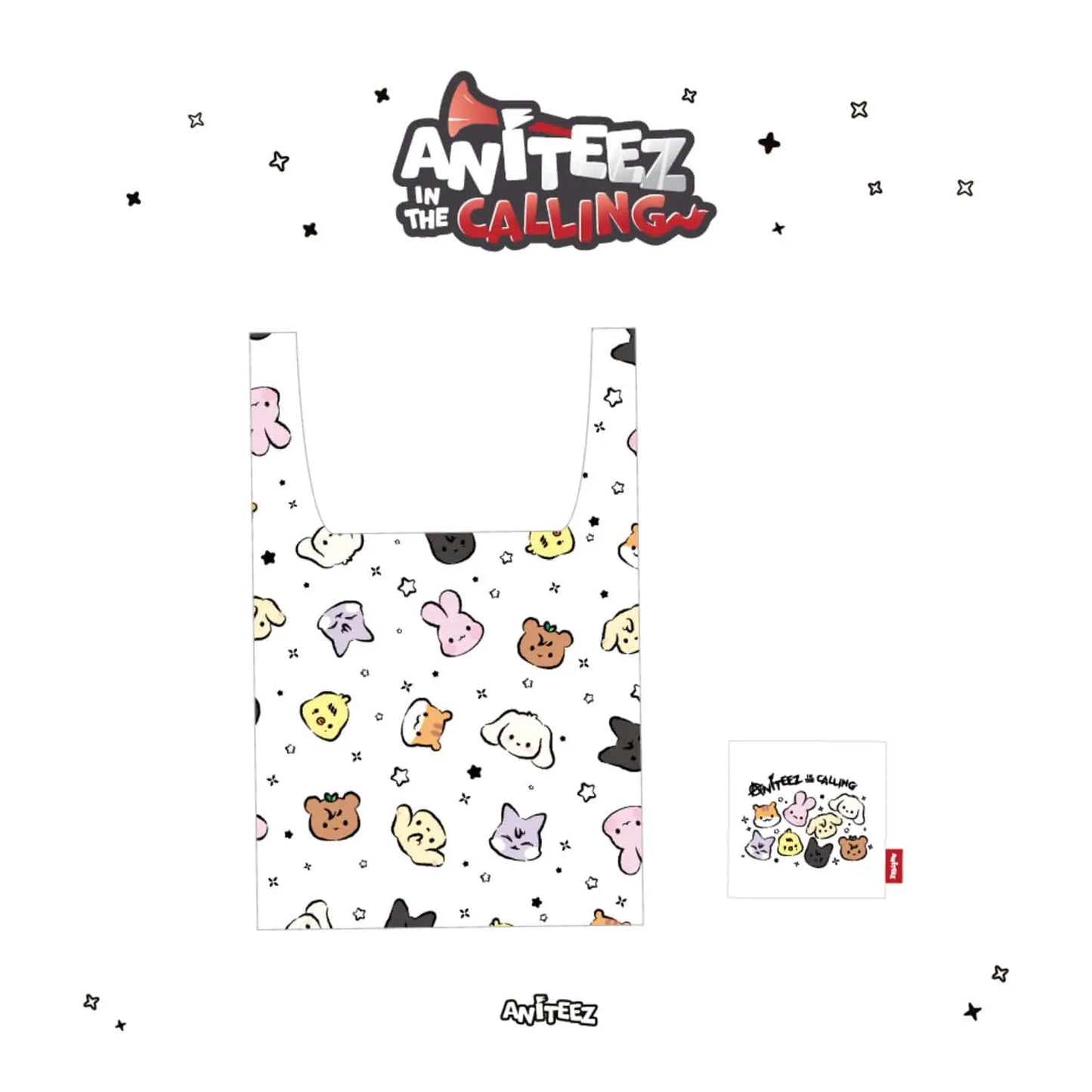 [PRE-ORDER] ATEEZ - OFFICIAL MD [ANITEEZ IN THE CALLING] POCKET SHOPPER BAG