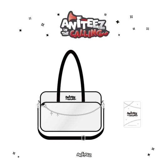 [PRE-ORDER] ATEEZ - OFFICIAL MD [ANITEEZ IN THE CALLING] PVC POCKET SHOULDER BAG