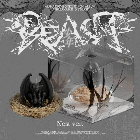 [PRE-ORDER] ALPHA DRIVE ONE - 2ND MINI ALBUM [UNBREAKABLE : 少年BEAST] (NEST VER.)