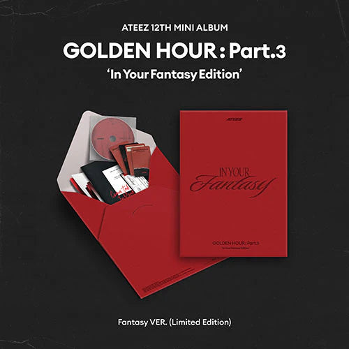 ATEEZ - 12TH MINI ALBUM [GOLDEN HOUR PART. 3: IN YOUR FANTASY EDITION (LIMITED)]