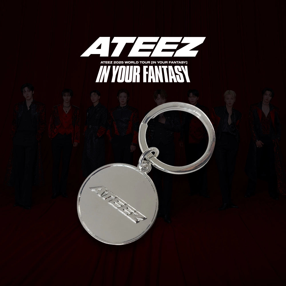 ATEEZ - 2025 WORLD TOUR [IN YOUR FANTASY] LIMITED EDITION KEYRING PENDANT