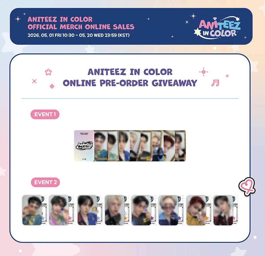 [PRE-ORDER] ATEEZ - OFFICIAL MD [ANITEEZ IN COLOR] ANITEEZ PLUSH KEYRING