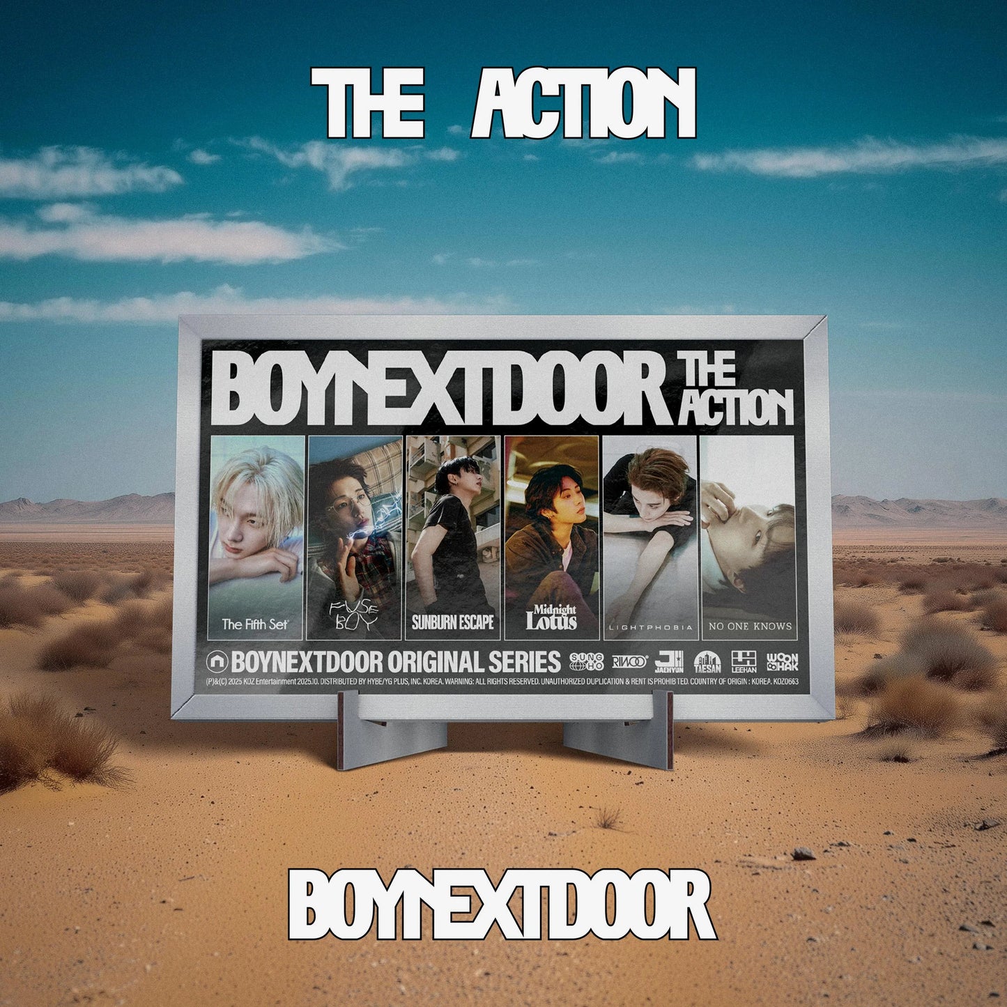 BOYNEXTDOOR - 5TH EP ALBUM [THE ACTION] (FRAME VER.)