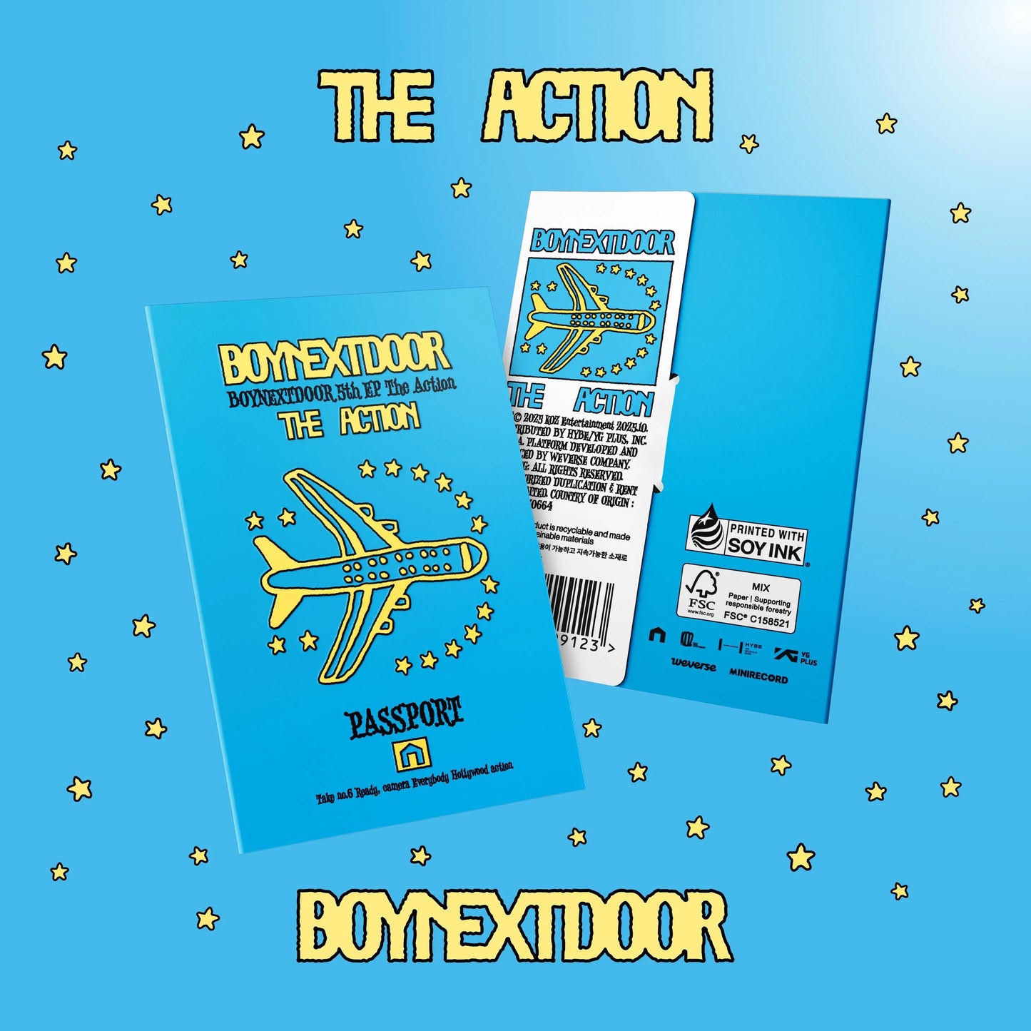 BOYNEXTDOOR - 5TH EP ALBUM [THE ACTION] (WEVERSE ALBUMS VER.)