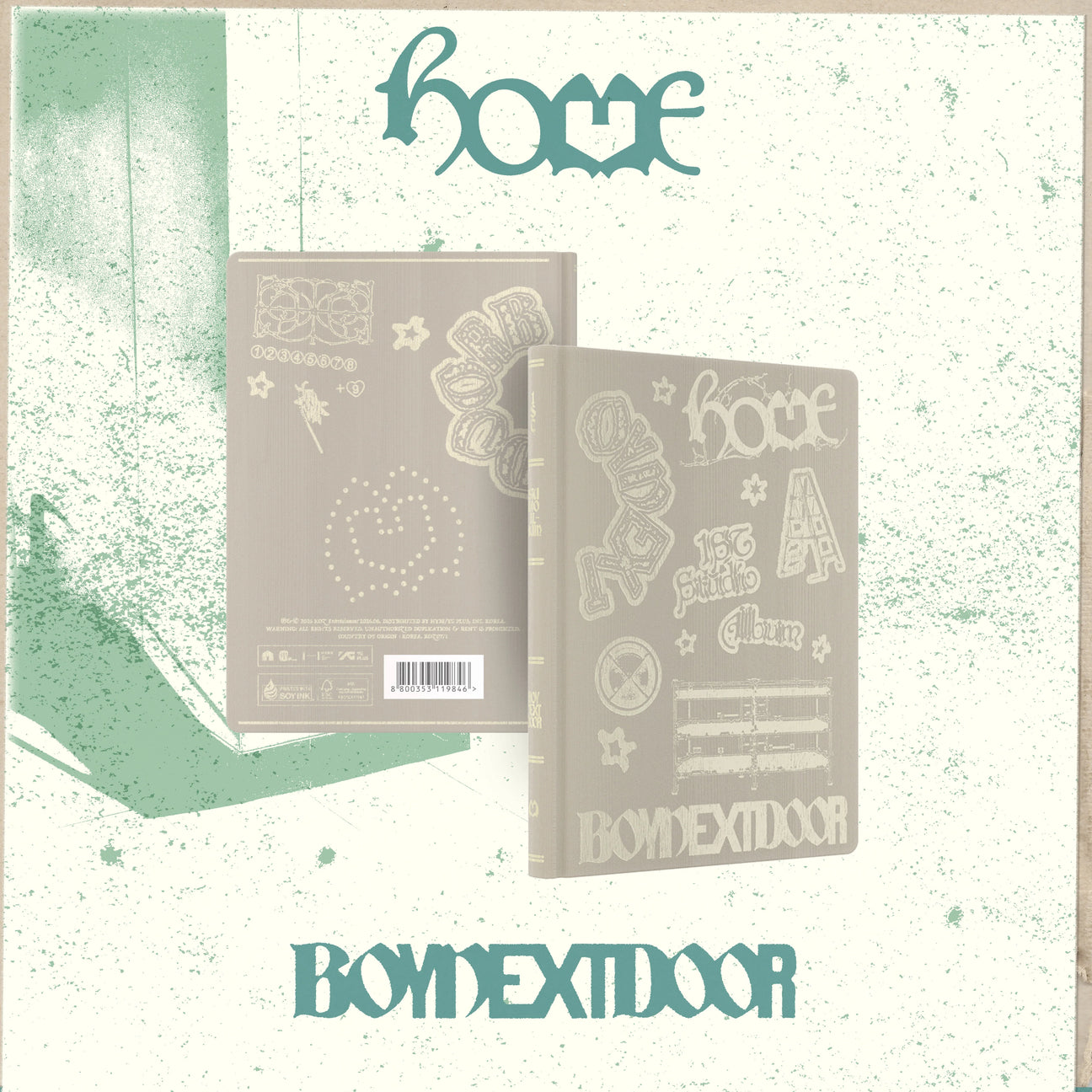 [PRE-ORDER] BOYNEXTDOOR - 1ST STUDIO ALBUM [HOME]