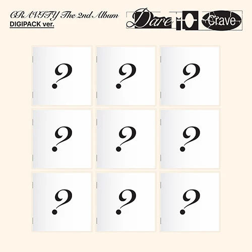 [PRE-ORDER] CRAVITY - 2ND ALBUM [DARE TO CRAVE] (DIGIPACK)