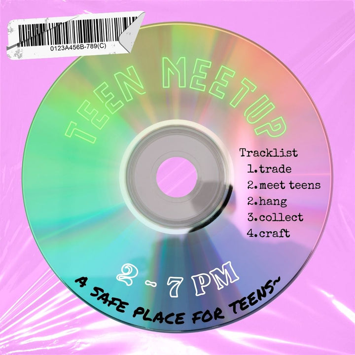 July Teen Meetup (7/16, 2-7pm)