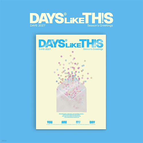 [PRE-ORDER] DAY6 - 2027 SEASON'S GREETINGS [DAYS LIKE THIS]
