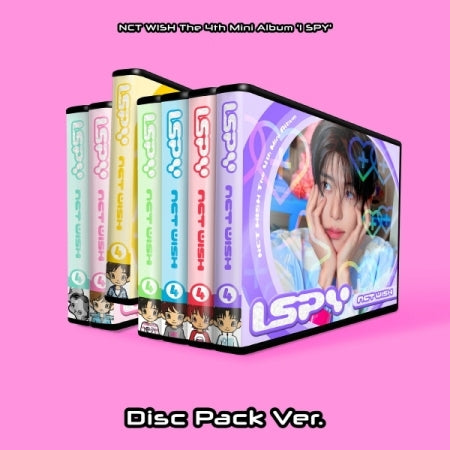 [PRE-ORDER] NCT WISH - 4TH MINI ALBUM [I SPY] (DISC PACK VER.)