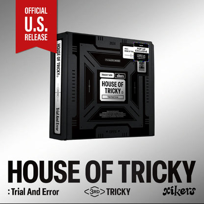 XIKERS - 3RD MINI ALBUM [HOUSE OF TRICKY: TRIAL AND ERROR] (HELLO82 POP-UP EXCLUSIVE VER.)