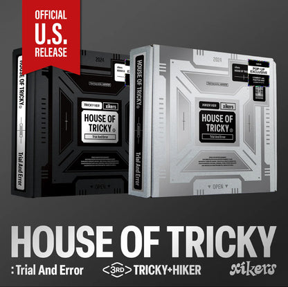 XIKERS - 3RD MINI ALBUM [HOUSE OF TRICKY: TRIAL AND ERROR] (HELLO82 POP-UP EXCLUSIVE VER.)