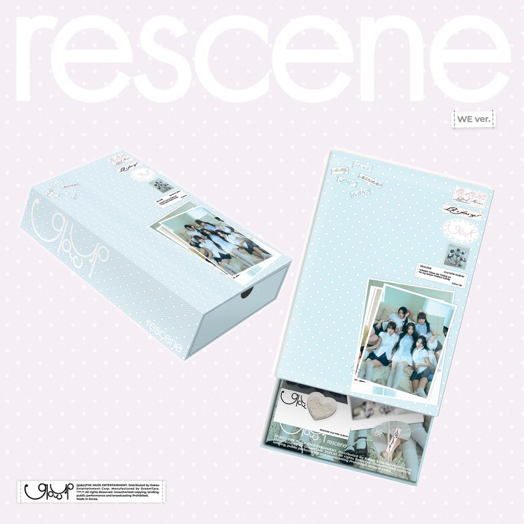 RESCENE - 2ND MINI ALBUM [GLOW UP] (WE VER.)