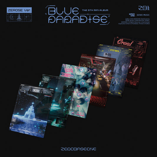 ZEROBASEONE - 5TH MINI ALBUM [BLUE PARADISE] (ZEROSE VER.)