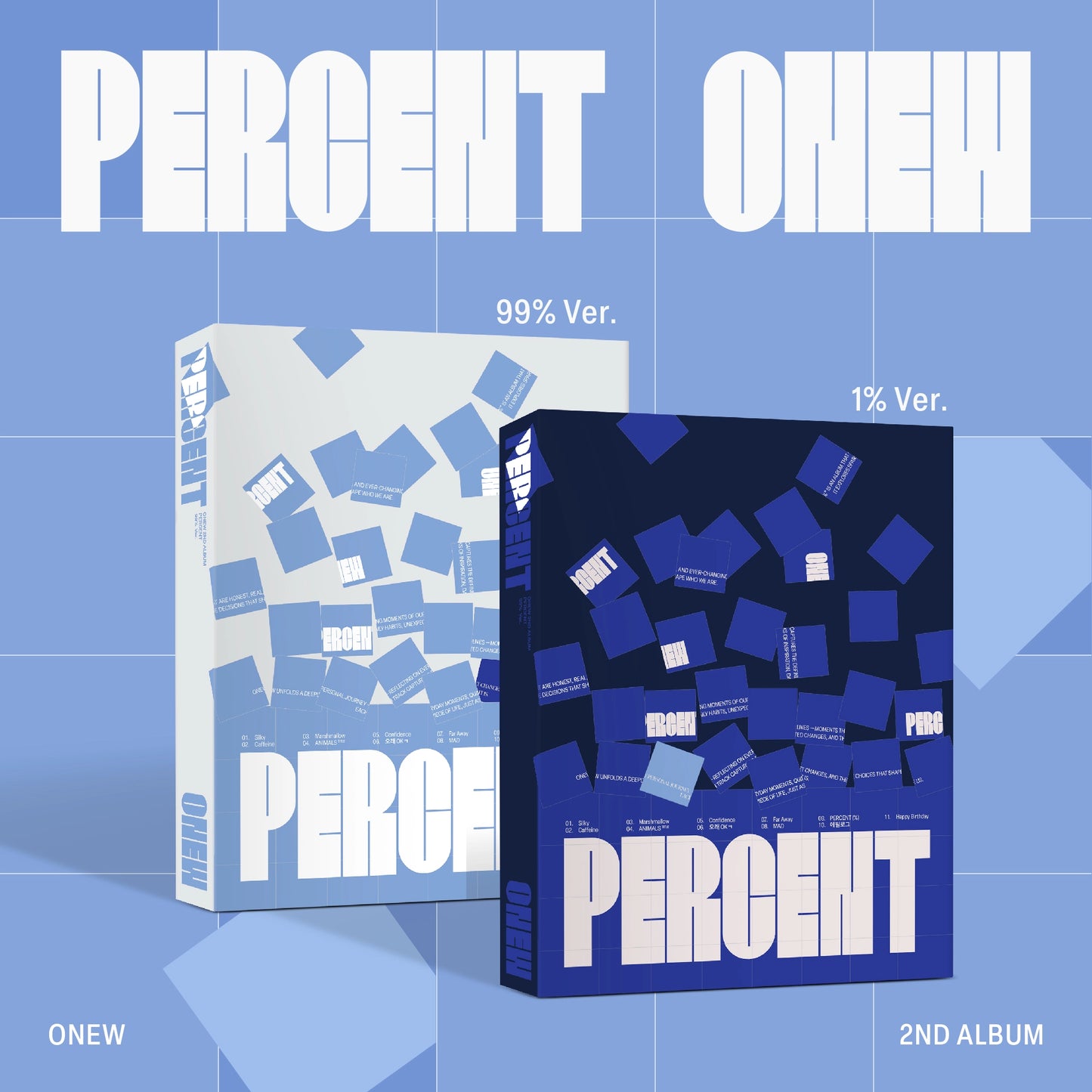 ONEW - 2ND ALBUM [PERCENT] (PHOTOBOOK VER.)