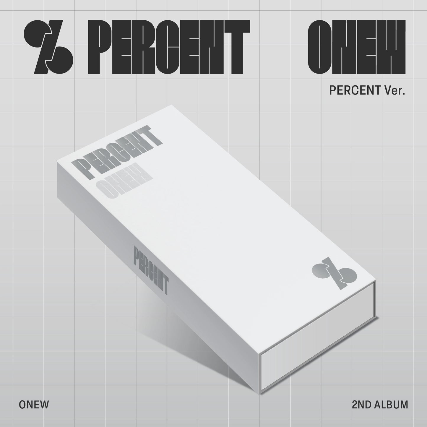 ONEW - 2ND ALBUM [PERCENT] (PERCENT VER.)