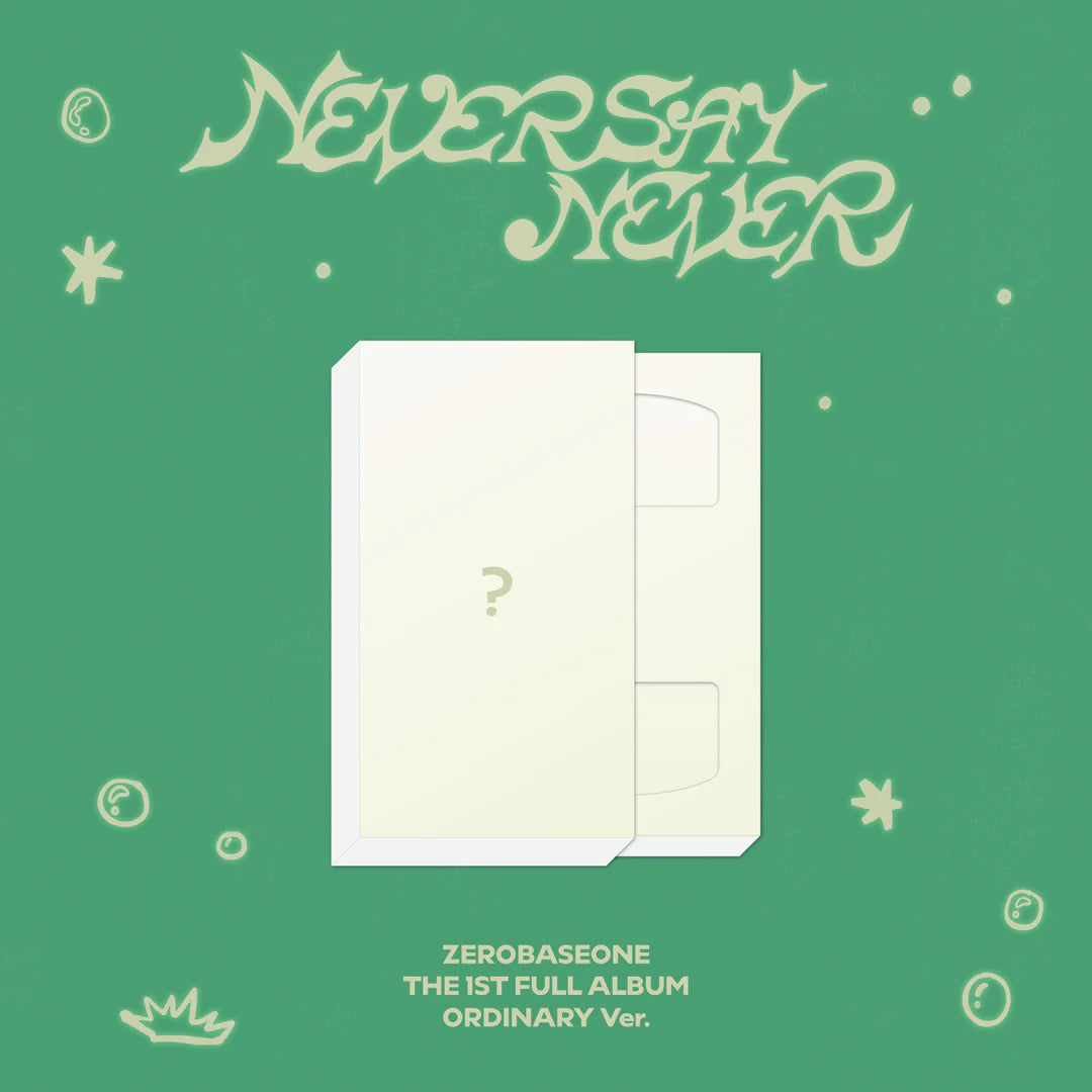ZEROBASEONE - 1ST FULL ALBUM [NEVER SAY NEVER] (PHOTOBOOK VER.) (+APPLEMUSIC PRE-ORDER BENEFIT)