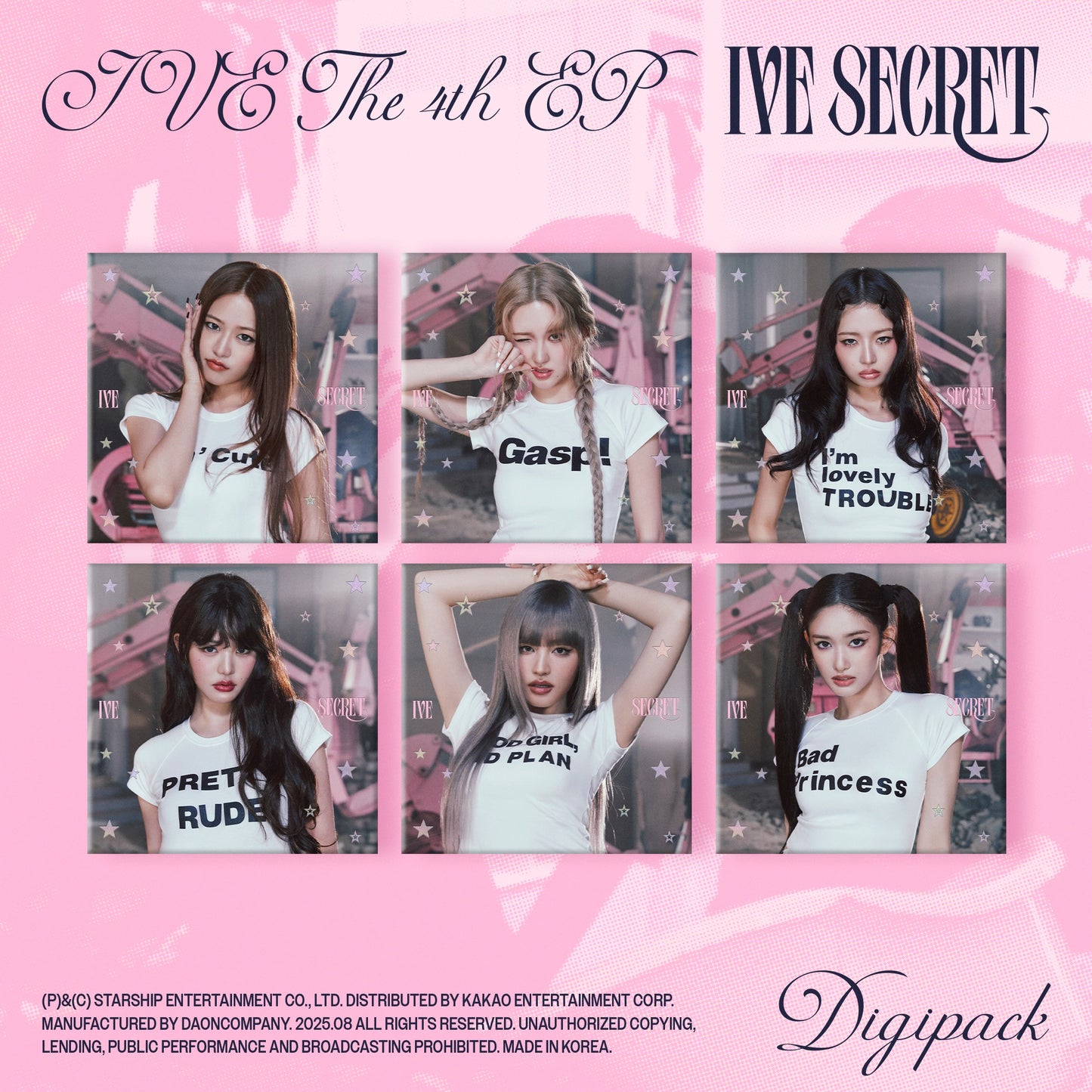 IVE - THE 4TH EP [IVE SECRET] (DIGIPACK)