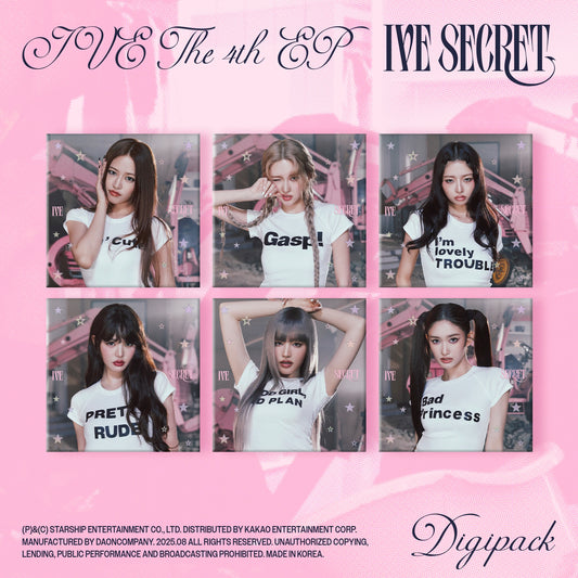 IVE - THE 4TH EP [IVE SECRET] (DIGIPACK)