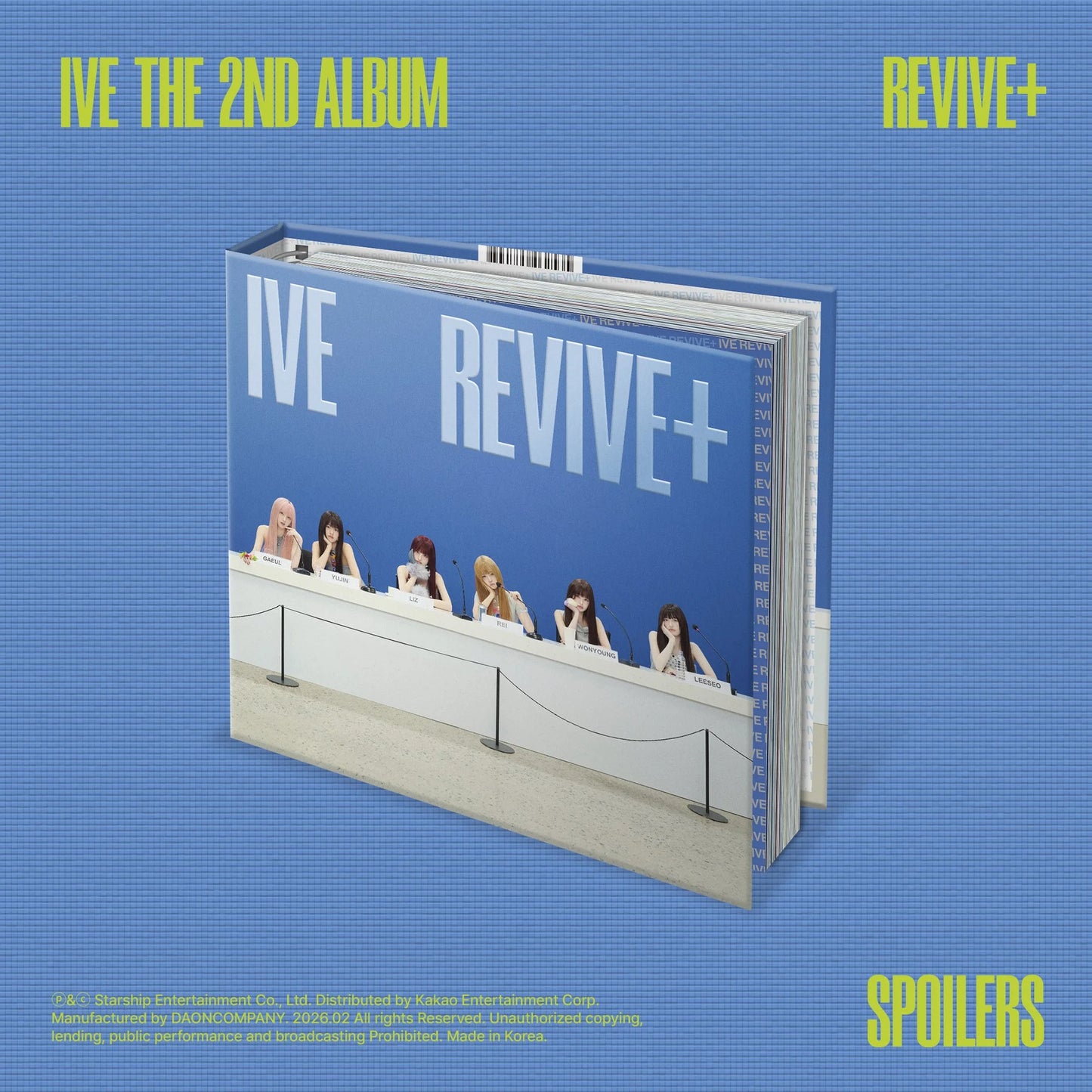 IVE - THE 2ND ALBUM [REVIVE+] (SPOILERS VER.)