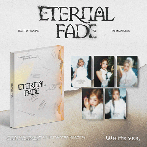 [PRE-ORDER] HEART OF WOMAN - 1ST MINI ALBUM [ETERNAL FADE]