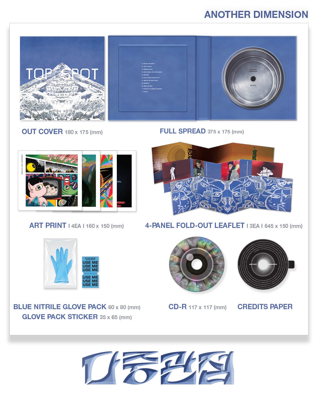 T.O.P - 1ST ALBUM [TOP SPOT - ANOTHER DIMENSION]