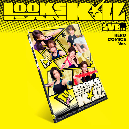 [PRE-ORDER] IVE - EP [LOOKS CAN KILL] (HERO COMICS VER.)