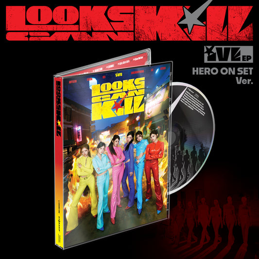 [PRE-ORDER] IVE - EP [LOOKS CAN KILL] (HERO ON SET VER.)