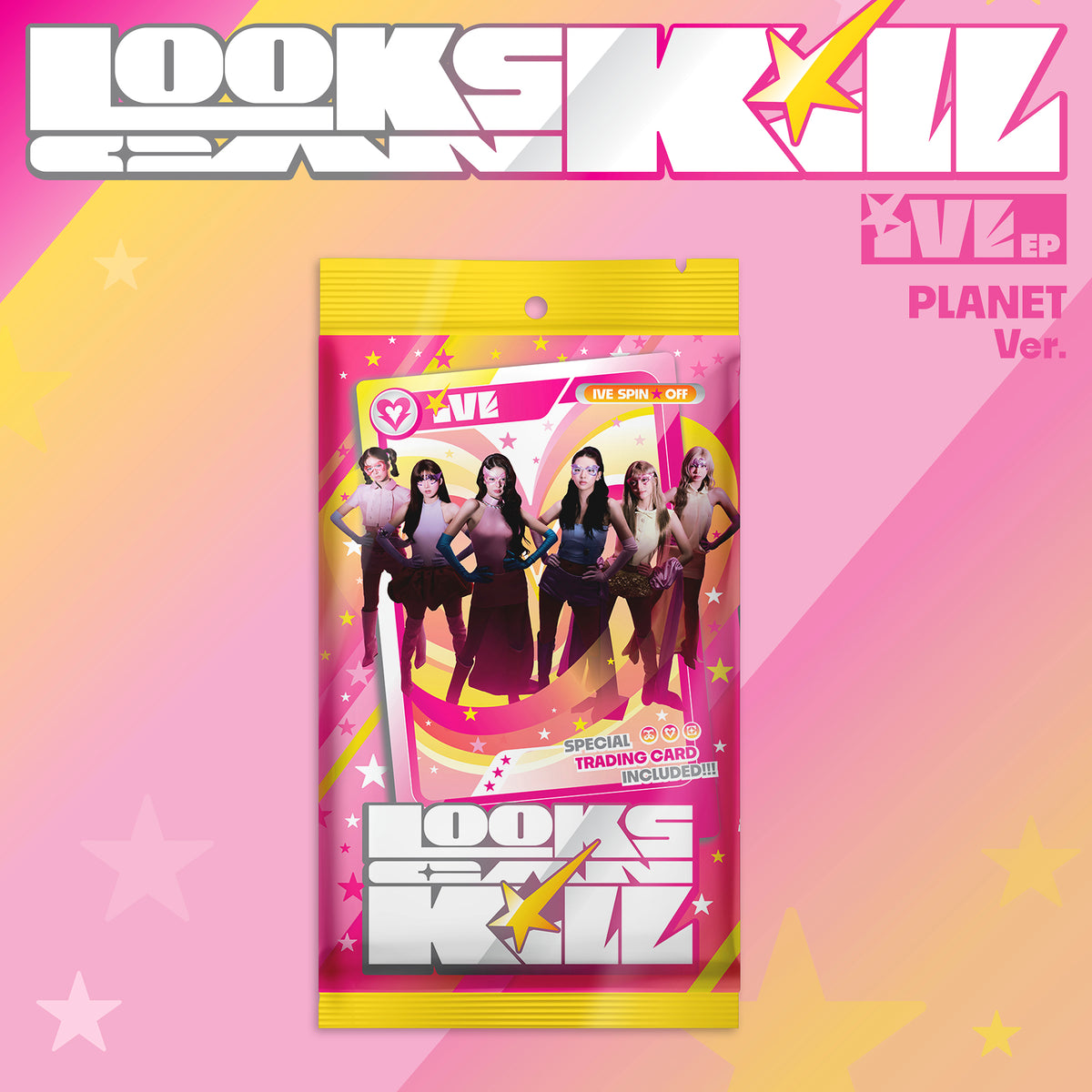 [PRE-ORDER] IVE - EP [LOOKS CAN KILL] (PLANET VER.)