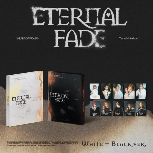 [PRE-ORDER] HEART OF WOMAN - 1ST MINI ALBUM [ETERNAL FADE]