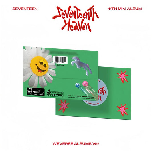 SEVENTEEN - 11TH MINI ALBUM [SEVENTEENTH HEAVEN] (WEVERSE VER.)