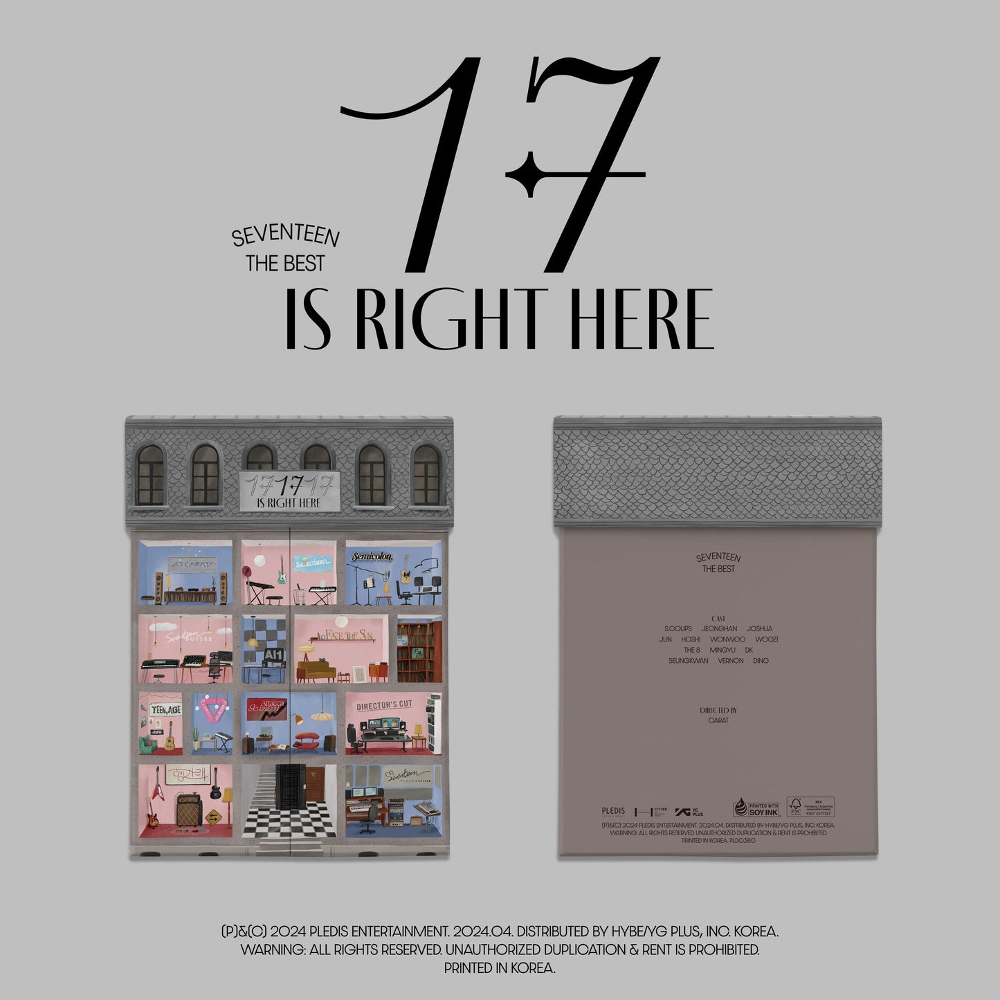SEVENTEEN - SEVENTEEN BEST ALBUM [17 IS RIGHT HERE]