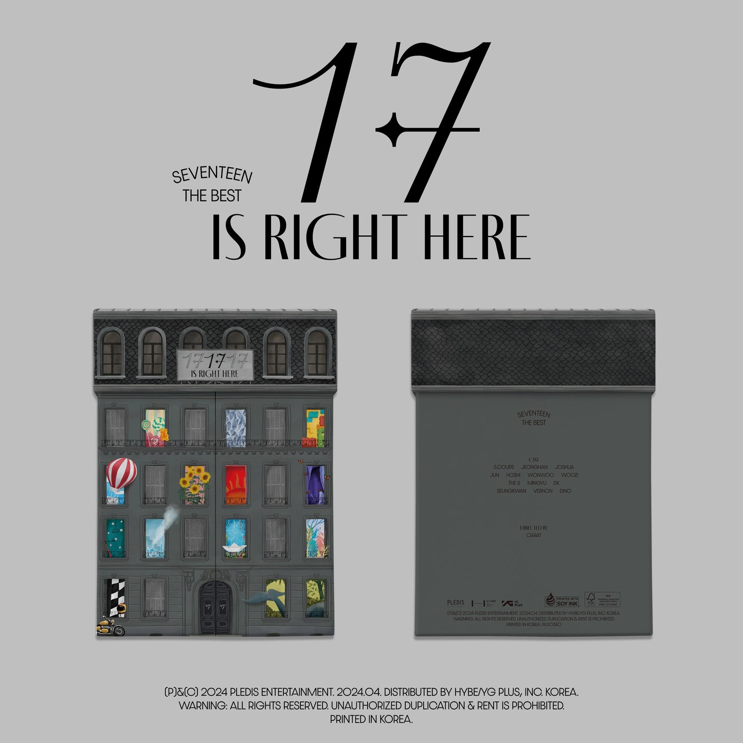 SEVENTEEN - SEVENTEEN BEST ALBUM [17 IS RIGHT HERE]