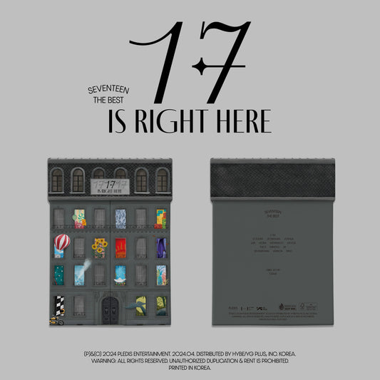 SEVENTEEN - SEVENTEEN BEST ALBUM [17 IS RIGHT HERE]