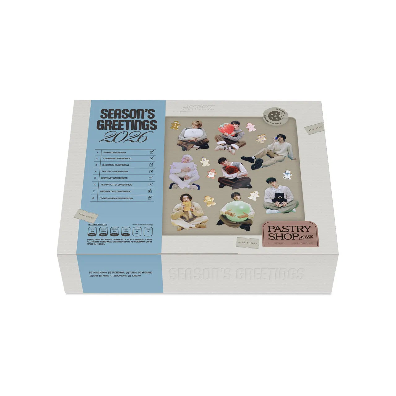 [PRE-ORDER] ATEEZ - 2026 SEASON'S GREETINGS [PASTRY SHOP ATEEZ]